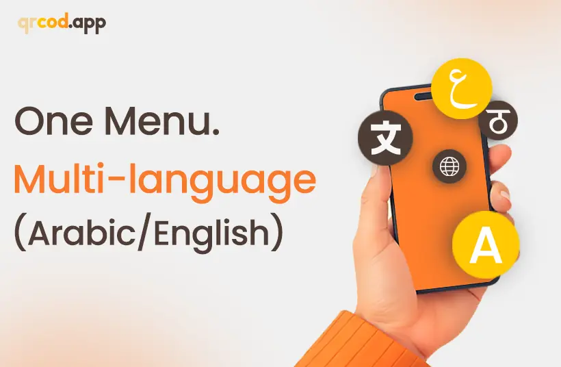 multi-lingual menu
